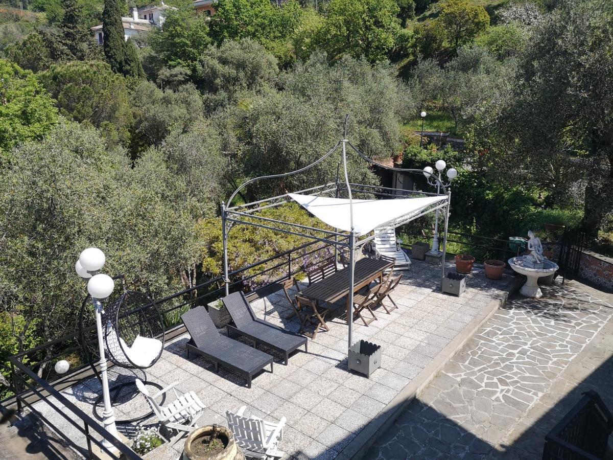Vila La Vivagna - Casa Vista Mare Tra Gli Ulivi Leivi Exteriér fotografie